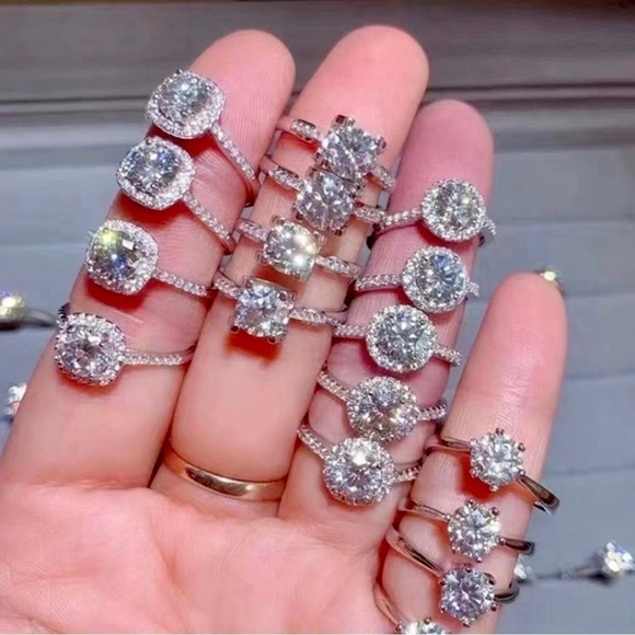 Live Show Moissanite Jewelry Like this Listing to be notified when live 04/19-21 - Picture 5 of 15